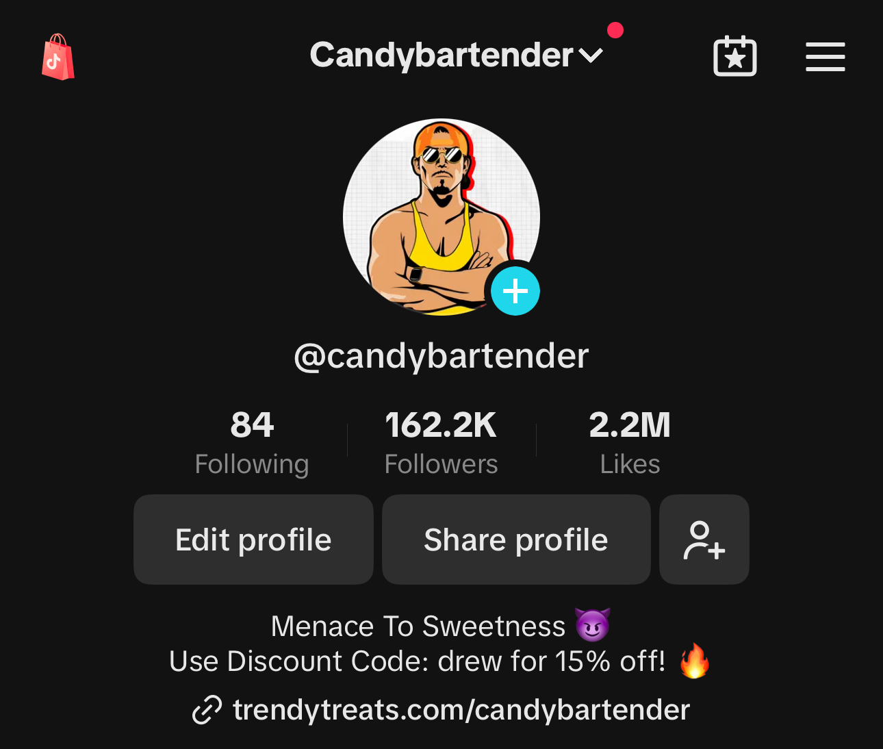 Candy Bartender TikTok